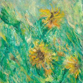 Power Toward the Sun 向陽力量 謝左華 油畫 12P item