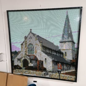 Coatesville Church Dot Art item