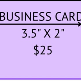 Business Card item