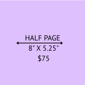 Half Page item