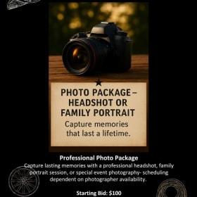 Photo Package: Professional Headshots or Family Portraits item