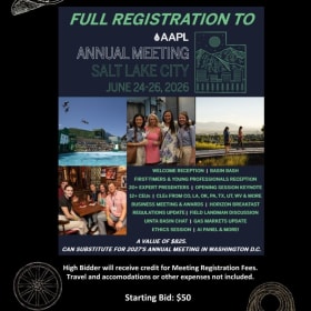 AAPL Annual Meeting Full Registration item