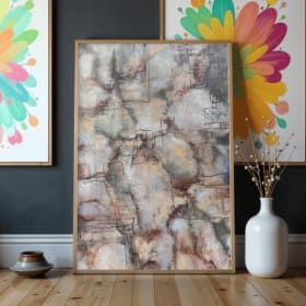 Œuvre d'art abstraite item