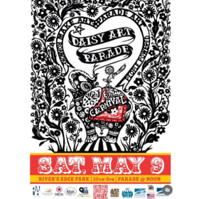 2026 Daisy Art Parade Event Poster item