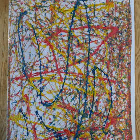 Marble painting by QHS kids! #2 item