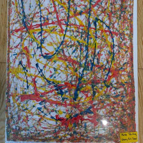 Marble painting by QHS kids! #1 item