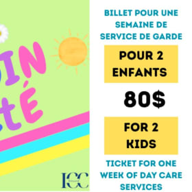 Day Care for One Week for Two Children item