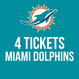 4 Tickets : Dolphins vs. Detroit Lions VIP Premier Seating item