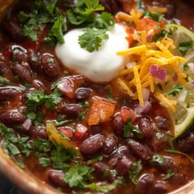 Southwestern Black Bean Soup item