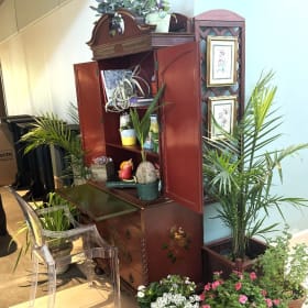 Item 8 Vintage Secretary Cabinet item