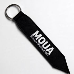 MOUA Logo Black Keychain item