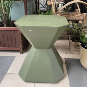 Item 15 Geometric side table item