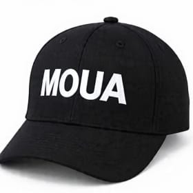 MOUA Logo Black Baseball Hat item