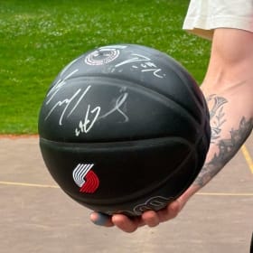 Portland Trailblazer's Signed Team Ball - 2026 (D. Lillard)! item