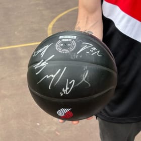 Portland Trailblazer's Signed Team Ball - 2026 (D. Lillard)! item