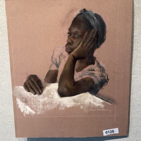 20- 0128, Pastel on paper item