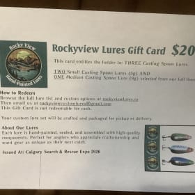 Rockyview Lures Gift Card #2 item