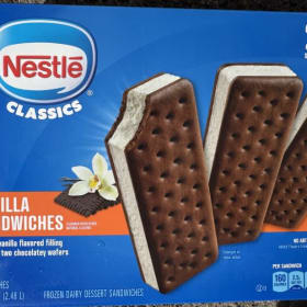Ice cream sandwich item