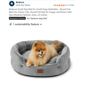 Brand New Bedsure medium dog bed item