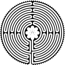 Large Framed Labyrinth Craft Workshop item