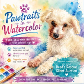 15) Pawtraits in Watercolor item