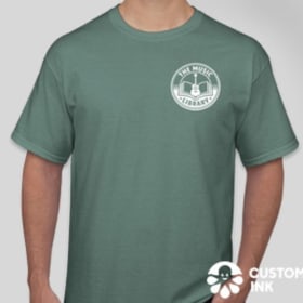 Laurel Green Port and Company T-shirt with Logo item