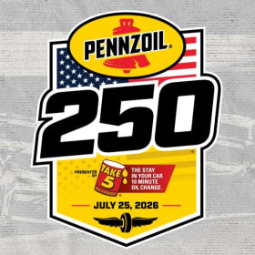 2 Tickets to the Pennzoil 250 - Sat July 25th item