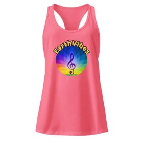 EarthVibes LOGO women's Racerback T - Pickup item