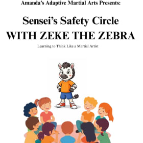 Sensei's Safety Circle With Zeke the Zebra Curriculum item