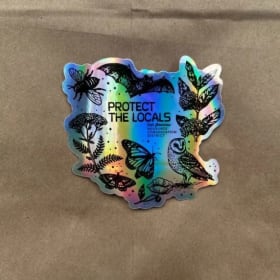 Protect the Locals Sticker item