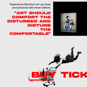 🧨🎨 Straz Center - The Art of Bansky Tix (Aug 1 @ 5 PM) item