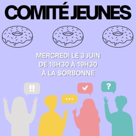 Comité jeunes – 3 juin @18h30-19h30 SORB item