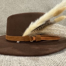 Photo of Custom Burned Sunflower Hat
