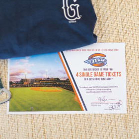 Greenville Drive Swag Bag + 4 Tickets item