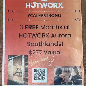 3 month membership for Hotworx in Southlands item