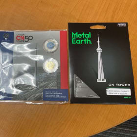 CN Tower 50th Year Anniversary Collector's Edition Coins item