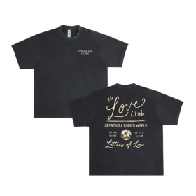 Creating a kinder world tee item