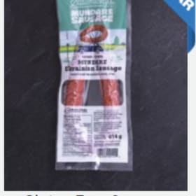 Gluten free sausages item