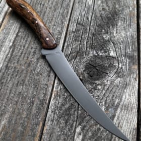 Hand-Forged Red Root Blades Custom 6" Boning Knife item