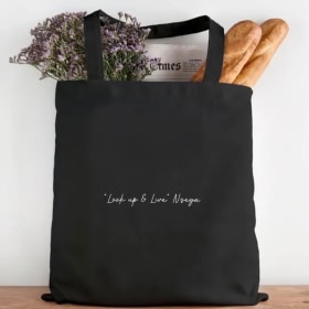 Black Tote Bag item