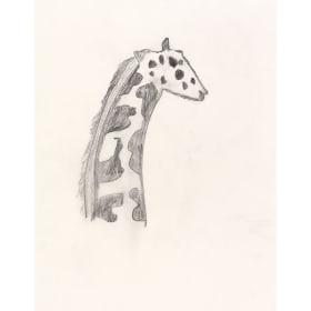 "Elsie's Giraffe" by Elsie McCarty, age 8 item