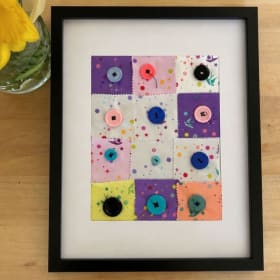 CASA Montessori Button Sewing Artwork #1 item