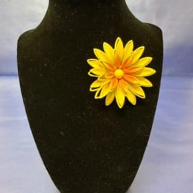 Yellow Flower Broach item