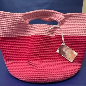 Shades of Pink Handmade Tote item