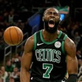 Celtics Club Seats + Signed Jaylen Brown Poster item