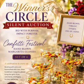 Photo of Confetti Festival Margarita Glass Set | Made in Mexico