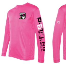 Unisex pink Long Sleeve Tshirt item
