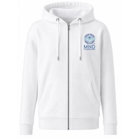 White Zip Up Hoodie item