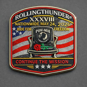 Ride for Freedom Pin item