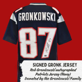 Signed Gronk Jersey item